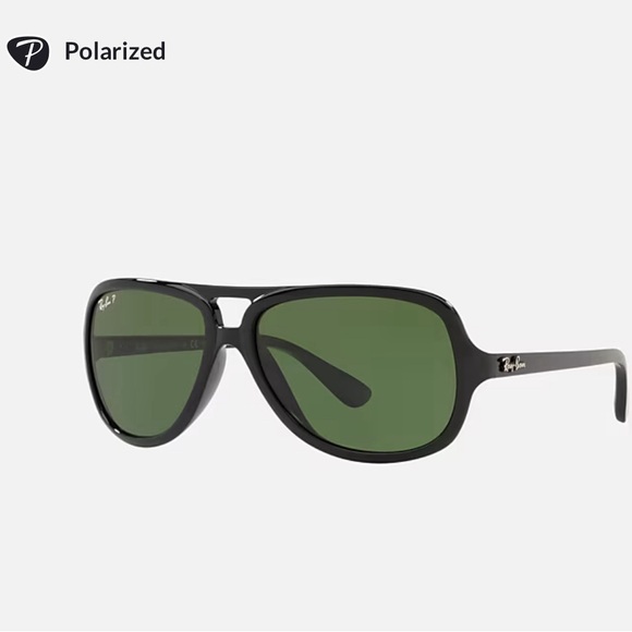 Ray-Ban Polarized Aviator Sunglasses RB4162 601/2P 59-15 - Picture 2 of 6